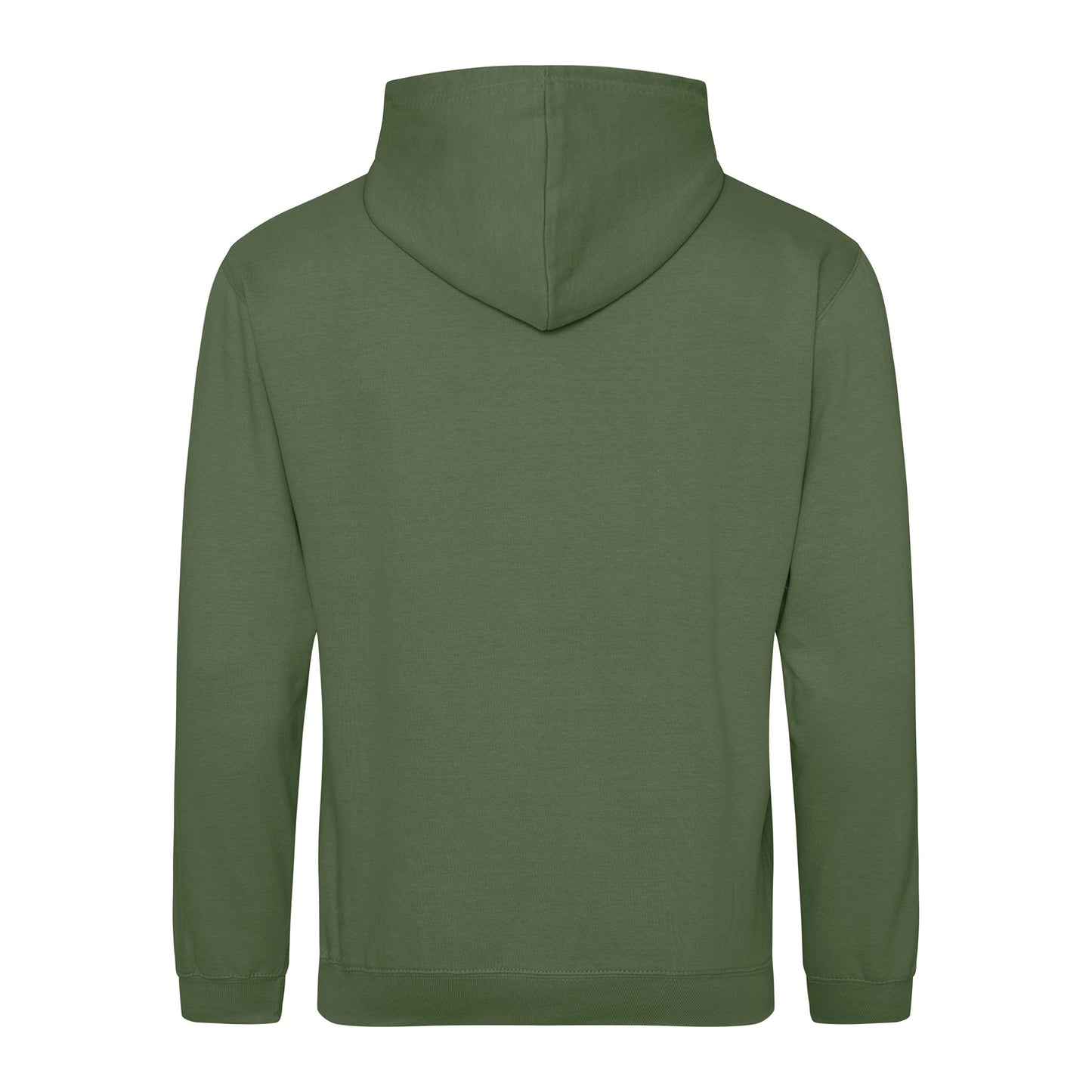 Plain Hoodie in Light Olive Green