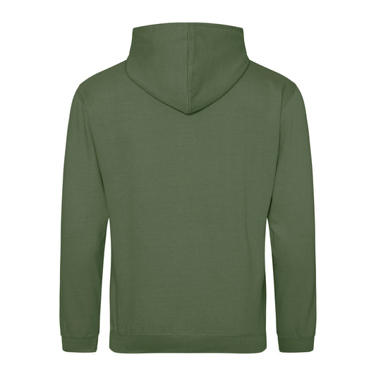 Plain Hoodie in Light Olive Green