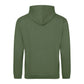Plain Hoodie in Light Olive Green