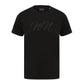 Black T Shirt with Large Black WN Logo