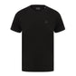 Black T Shirt with Olive Hooked Logo