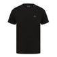 Black T Shirt with Pink Hooked Logo