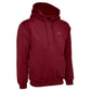 Burgundy Hoodie with Pink Hooked Logo