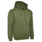 Light Olive Green Hoodie with Black Hooked Logo